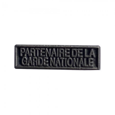 Agrafe Partenaire de la Garde Nationale  pour médaille Réduction et Dixmude MRVDSI