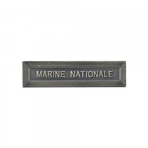 Agrafe Marine Nationale pour Médaille Pendante