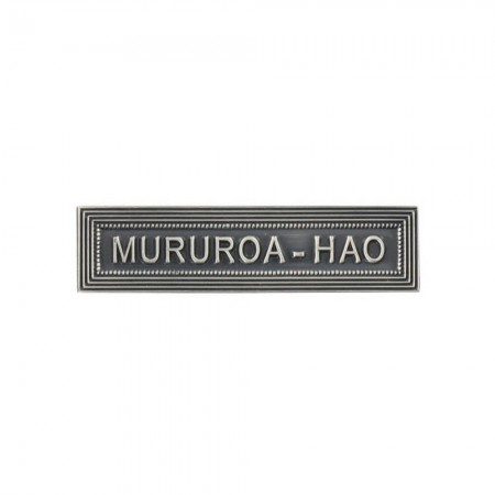 Agrafe Mururoa-Hao pour Médaille Ordonnance Pendante