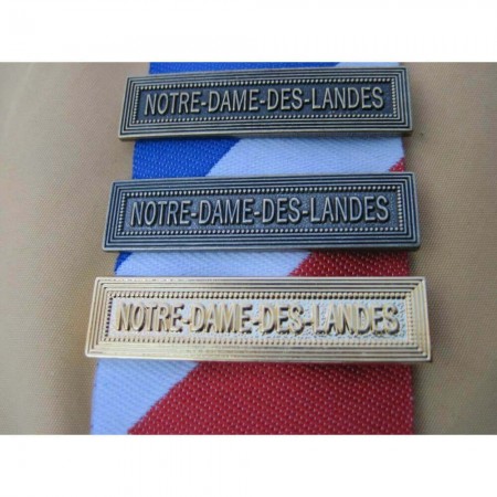 Agrafe Notre-Dame-des-Landes pour Médaille Réduction et Dixmude