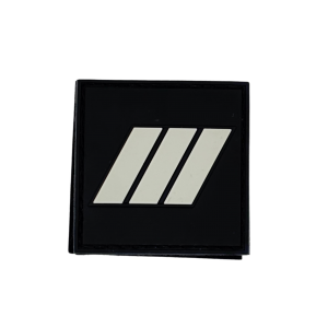 Galon de Poitrine Plastique Velcro Gendarmerie Départementale ou CSTAGN - MDL-Chef 2