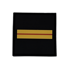 Galon de Poitrine Plastique Velcro Gendarmerie et SP - Adjudant-Chef ou Adjudant 2