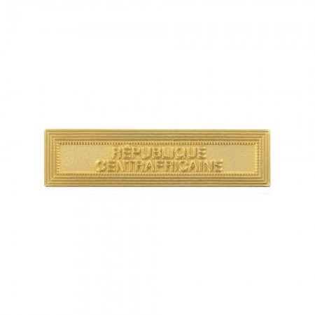 Agrafe République Centrafricaine pour Médaille Pendante