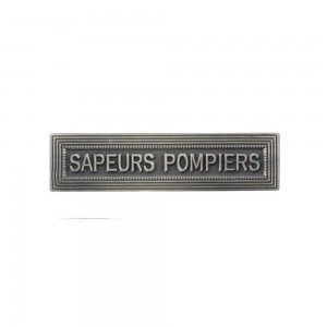 Agrafe Sapeurs Pompiers pour Médaille Pendante Ordonnance