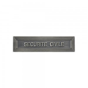 Agrafe Sécurité Civile pour Médaille Pendante de la Sécurité Intérieure