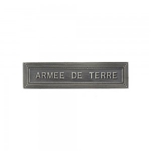 Agrafe Armée de Terre pour Médaille Pendante