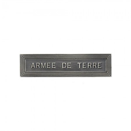 Agrafe Armée de Terre pour Médaille Pendante