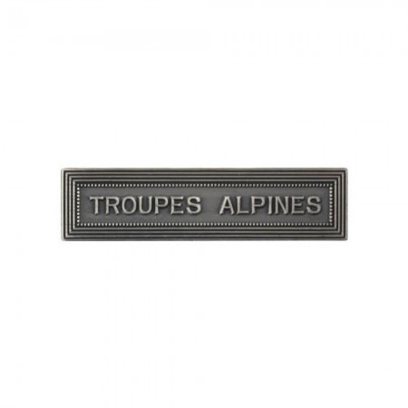 Agrafe Troupes Alpines pour Médaille Pendante
