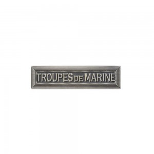 Agrafe Troupes de Marine pour Médaille Pendante