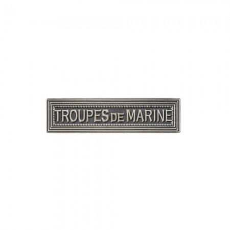 Agrafe Troupes de Marine pour Médaille Pendante