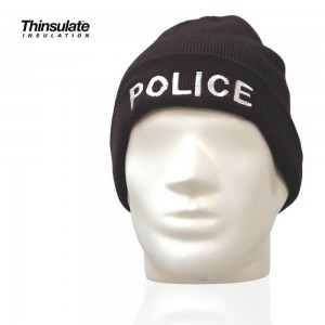 Bonnet Thinsulate Police Nationale Noir - Patrol Equipement