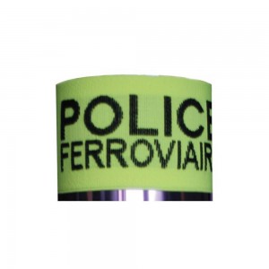 Brassard Elastique d'Intervention POLICE FERROVIAIRE