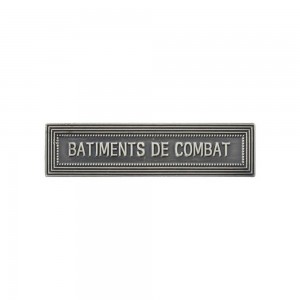 Agrafe Batiments de Combat pour Médaille Pendante