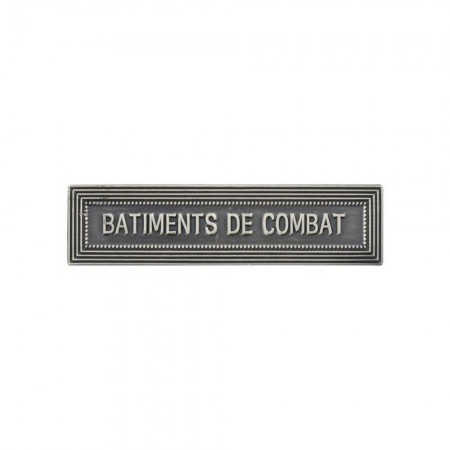 Agrafe Batiments de Combat pour Médaille Pendante