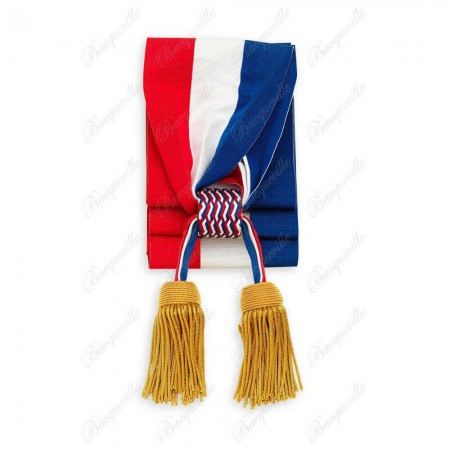 Echarpe Tricolore de Cérémonie pour Maire