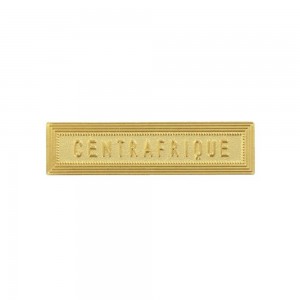 Agrafe Centrafrique pour Médaille Pendante