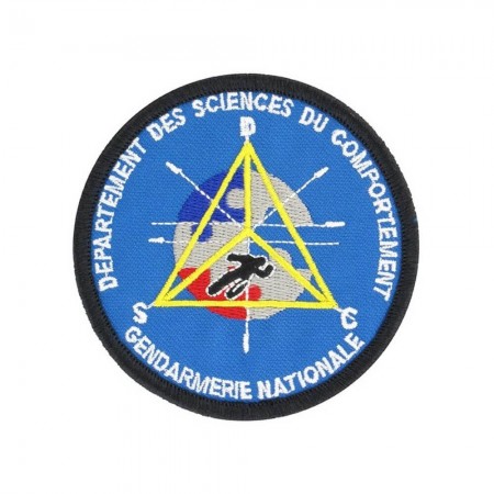 Écusson de Bras Gendarmerie de Légion Brodé - Département des Sciences Du Comportements