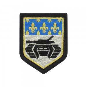 Écusson de Bras Gendarmerie de Légion Brodé - Groupement Blindé Gendarmerie Mobile