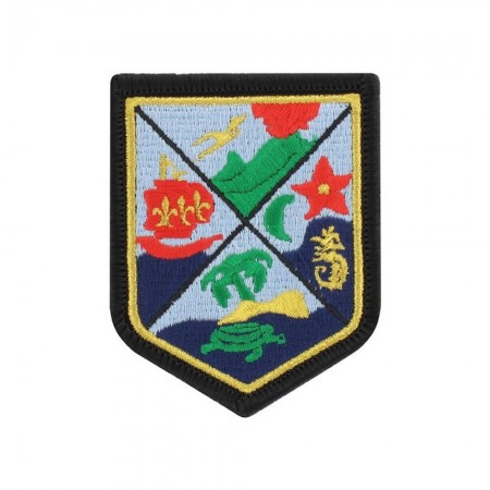 Écusson de Bras Gendarmerie de Légion Brodé - Groupement de Gendarmerie du Sud de l'océan Indien