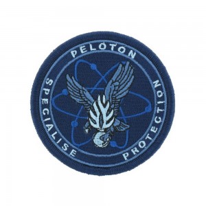 Écusson de Bras Gendarmerie de Légion Brodé - Peloton Spécialisé Protection Basse Visibilité Bleu