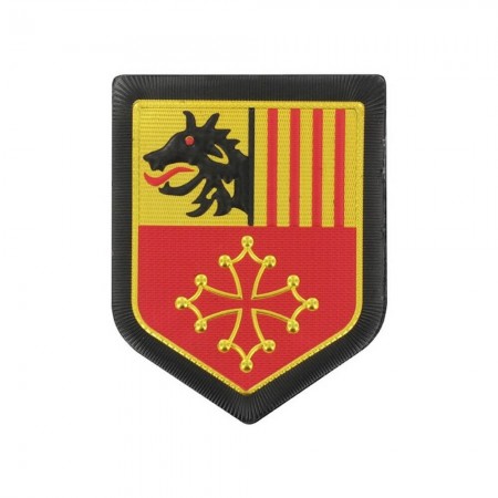 Écusson de Bras Gendarmerie de Légion Plastique - Languedoc Roussillon