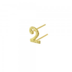 Agrafe Chiffre Métal n°2 Or (6 mm) pour Médaille Réduction et Dixmude