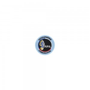 Écusson de Bras Gendarmerie Rond Brodé - SIRPA