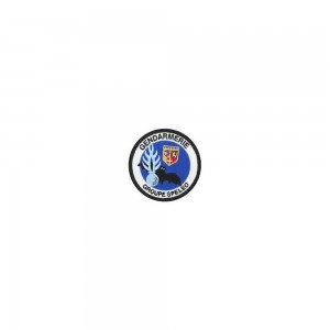 Écusson de Bras Gendarmerie Rond Brodé - Spéléologues d'Isère
