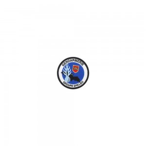 Écusson de Bras Gendarmerie Rond Brodé - Spéléologues d'Oloron St Marie