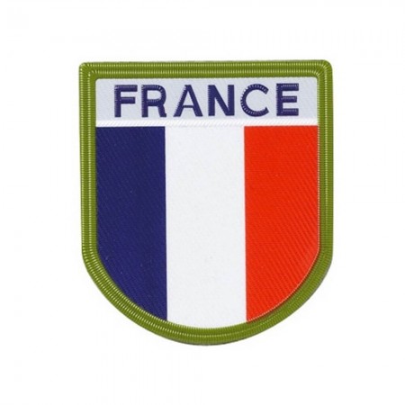Écusson de Bras Plastique France Tricolore