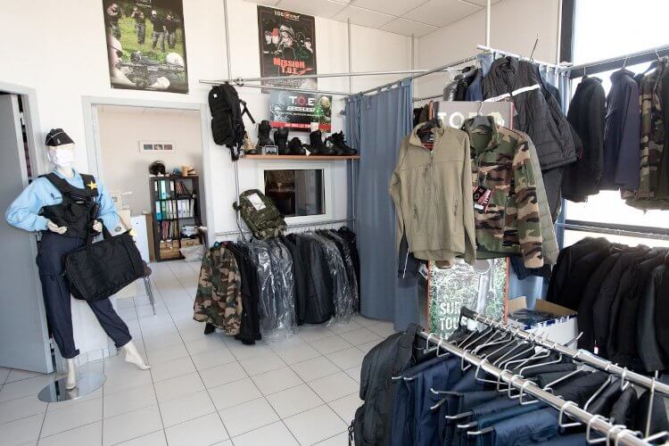 Magasin d'uniformes et vetements de sécurité