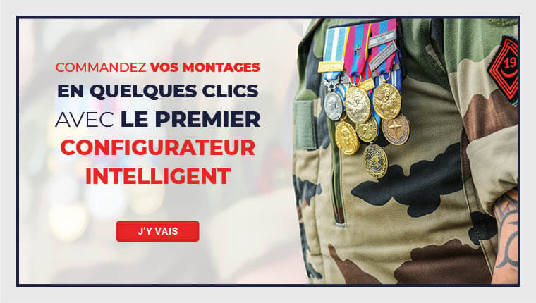 Réalisez votre montage en ligne sur montagedemedailles.fr et gagnez du temps avec le premier configurateur intelligent